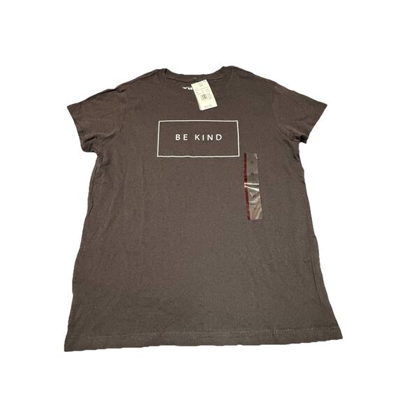 Doe Branded Women’s “Be Kind” Graphic T-Shirt Black Size XS - Picture 1 of 6